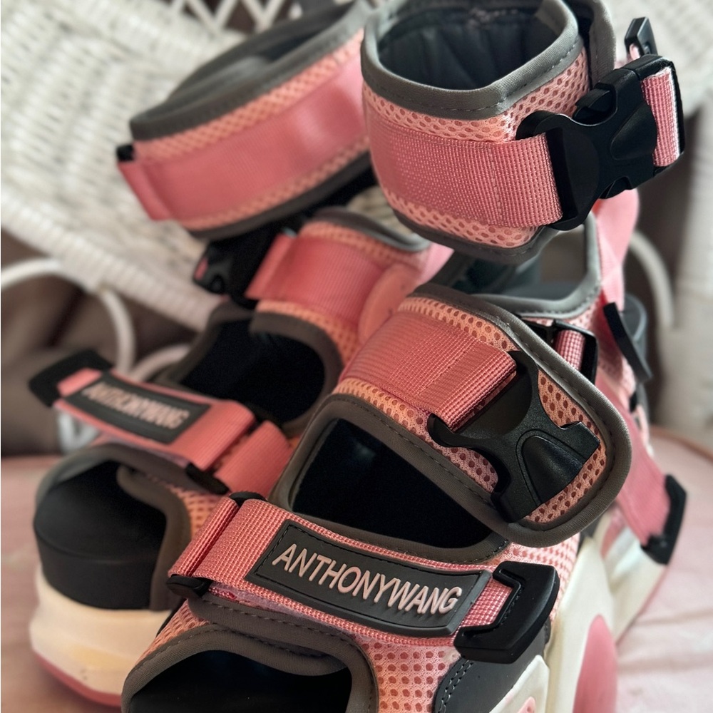 Anthony Wang Pink Women's Sandals